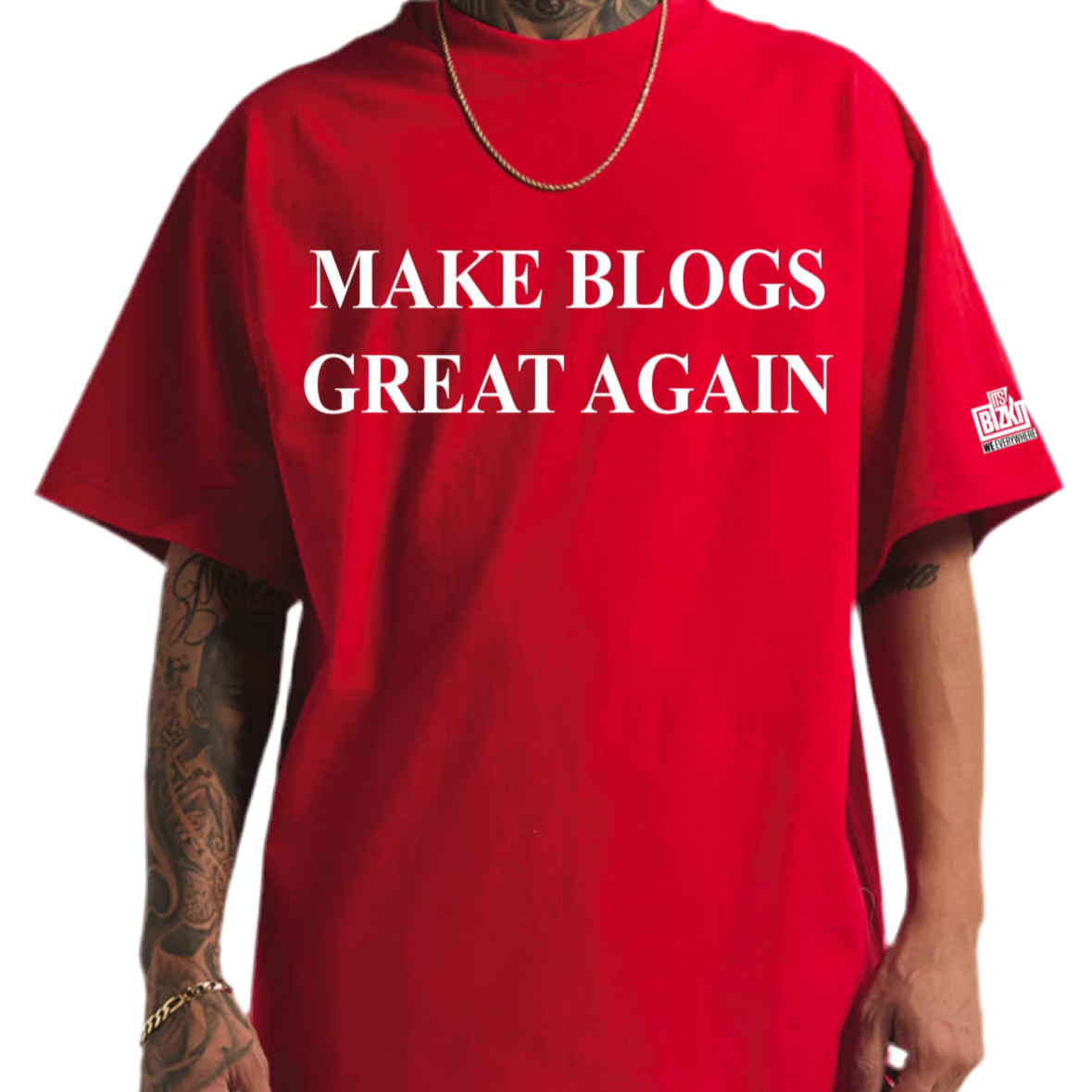 "Make Blogs Great Again" Tees