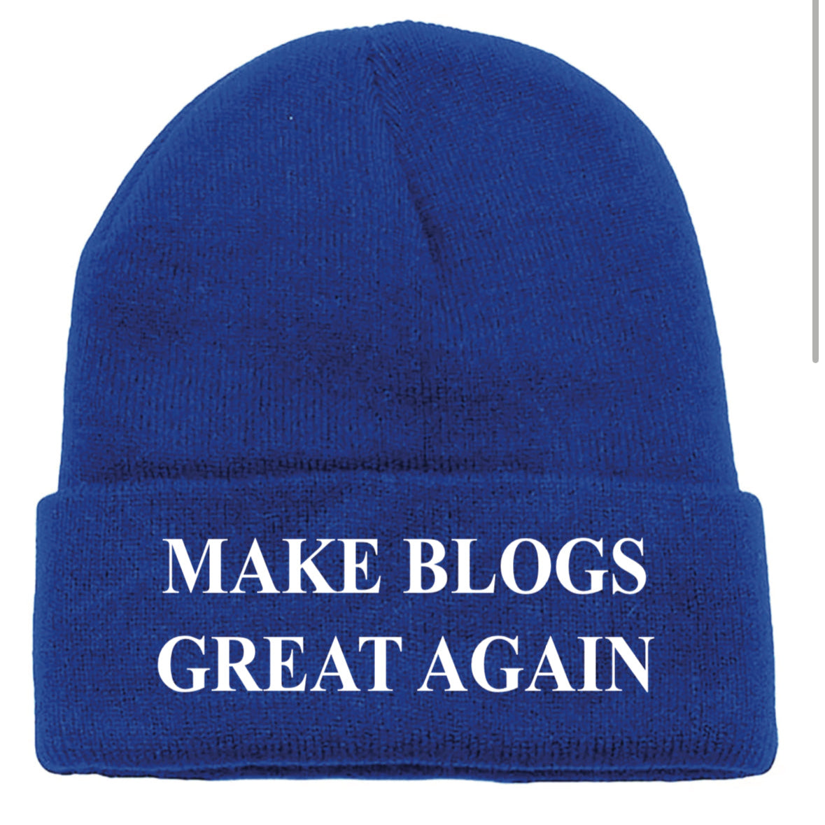 "Make Blogs Great Again" Beanie