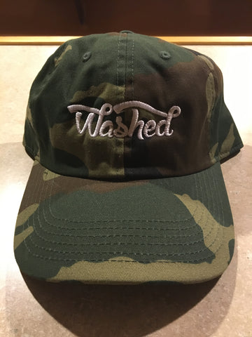 Washed Camo Dad Hat