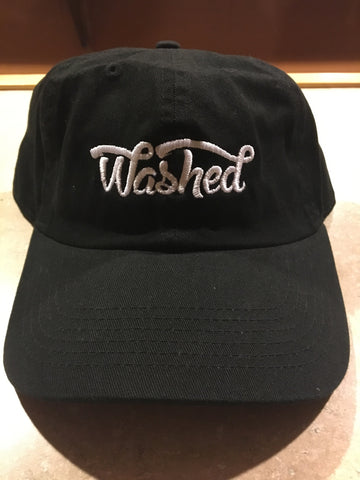 Washed Black Dad Hat