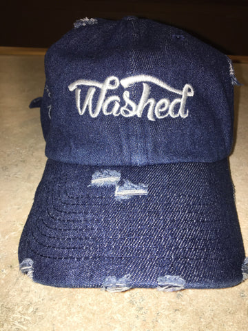 "Washed" Denim Dad Hat